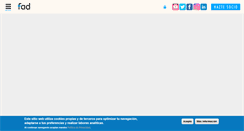 Desktop Screenshot of fad.es