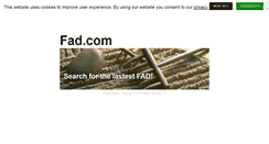 Desktop Screenshot of fad.com